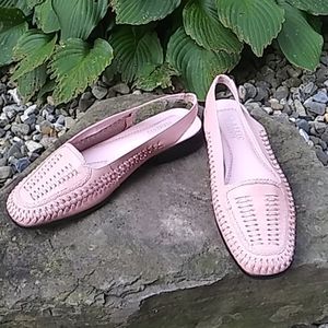 Classic Elements "Heaton" Woven Slingback Sandal